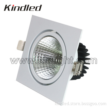 Bridgelux COB 14W LED Downlight /Down Light/Down Lamp-CE, RoHS, Square, Adjustable